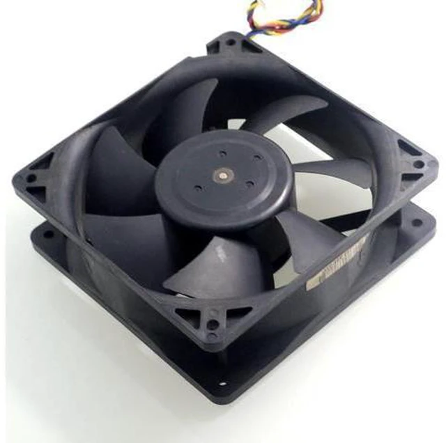 Alt view image 3 of 3 - TA450DC B35502-35 12038 120mm 120*120*38 12V 1.40A 1T Dragon ore miner radiator cooling fan