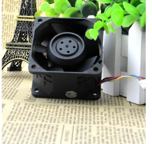 Alt view image 2 of 3 - 6 cm 6038 violent fan FFC0612DE DC 12V 2.5A 4-wire cooling fan