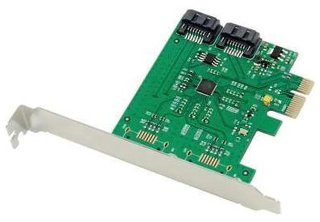 Main image of FOR PCIe to 2 port SATA 3.0 expansion card 2-SATA 6Gbps expansion card 88SE9170 set dual sata3.0 to pci-e gen3