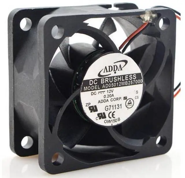 Main image of 1pcs AD05012MB257000 for ADDA high air volume fan 12V 5025 50mm 0.20A Dual ball bearing cooling fan