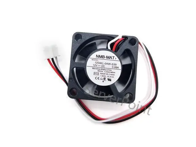 Alt view image 3 of 4 - for for 1204KL-04W-B39 12V 0.09A 3CM 3010 3-wire cooling fan