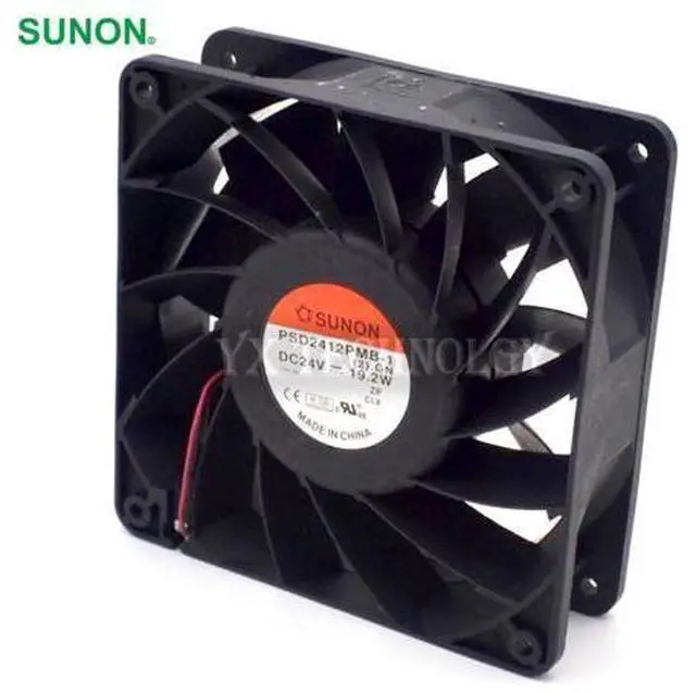 Main image of For SUNON PSD2412PMB-1 120mm 12038 24V 19.2W wind capacity cooling fan 120*120*38mm