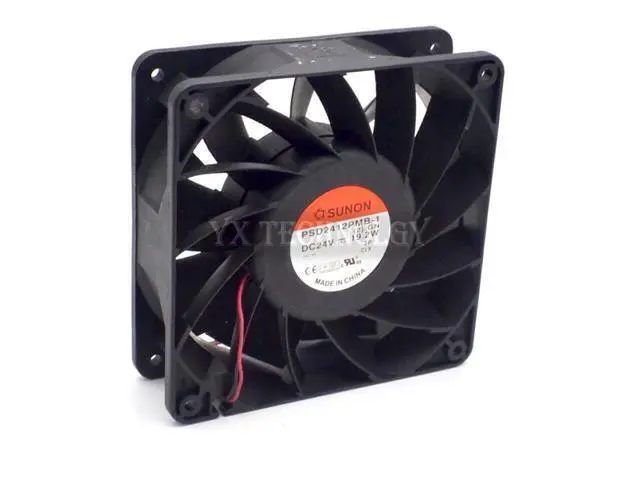 Alt view image 2 of 3 - For SUNON PSD2412PMB-1 120mm 12038 24V 19.2W wind capacity cooling fan 120*120*38mm