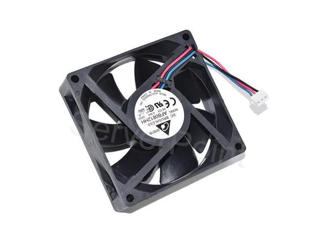 Alt view image 2 of 2 - For DELTA Cooler AFB0812HH DC12V 0.30A 8CM 3-Wire Server Inverter Cooling fan