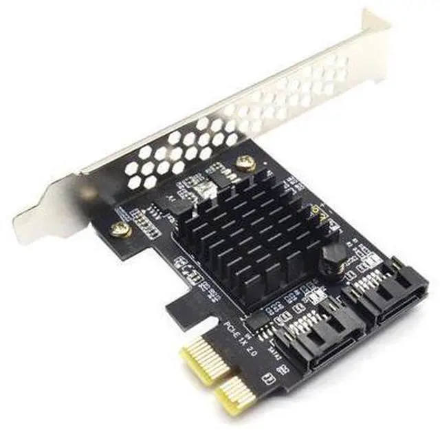 Main image of QINDIAN Add On Card Controller SATA 3 PCIE SATA3 PCIE/PCI-E SATA Card/Expansion/Multiplier PCI Express SATA Marvell 88SE9125