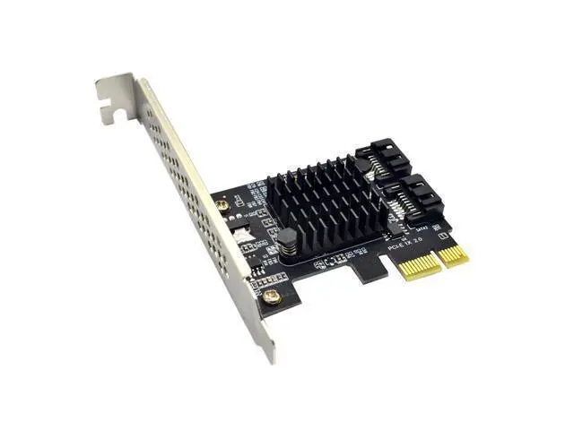 Alt view image 2 of 6 - QINDIAN Add On Card Controller SATA 3 PCIE SATA3 PCIE/PCI-E SATA Card/Expansion/Multiplier PCI Express SATA Marvell 88SE9125