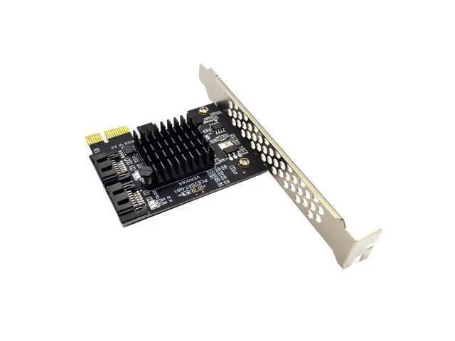Alt view image 3 of 6 - QINDIAN Add On Card Controller SATA 3 PCIE SATA3 PCIE/PCI-E SATA Card/Expansion/Multiplier PCI Express SATA Marvell 88SE9125