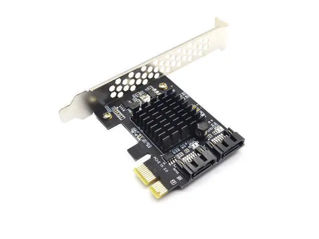 Alt view image 4 of 6 - QINDIAN Add On Card Controller SATA 3 PCIE SATA3 PCIE/PCI-E SATA Card/Expansion/Multiplier PCI Express SATA Marvell 88SE9125