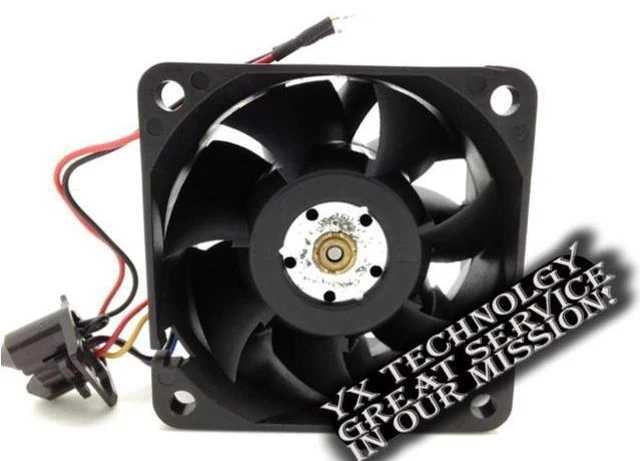 Alt view image 2 of 3 - 6038 6CM 60mm server chassis cooling fan 12V 0.78A FFC0612DE PWM thermostat 60*60*38mm for delta