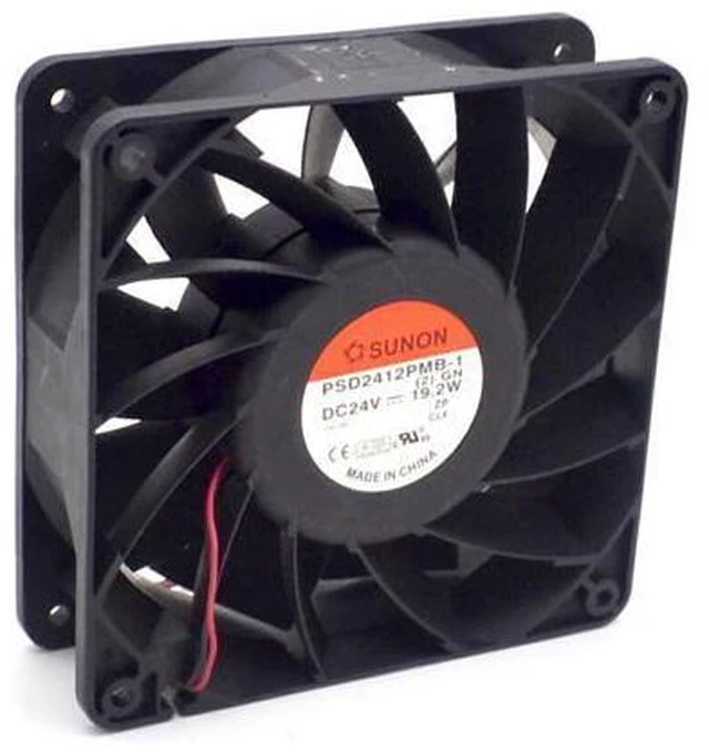 Alt view image 2 of 3 - 120x38mm PSD2412PMB1 120mm 12cm DC 24V 19.2W server inverter axial Cooling Fans
