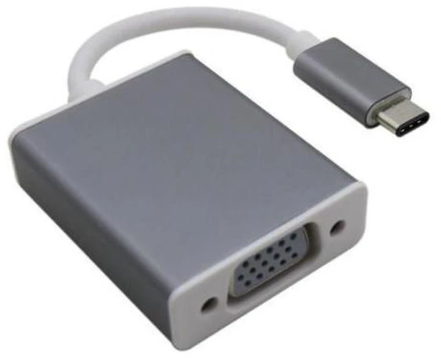 Alt view image 2 of 6 - USB 3.1 Type-C to VGA Converter Cable Adapter For macbook Connect to a projector