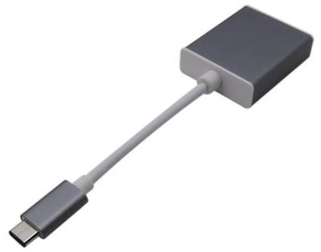 Alt view image 3 of 6 - USB 3.1 Type-C to VGA Converter Cable Adapter For macbook Connect to a projector