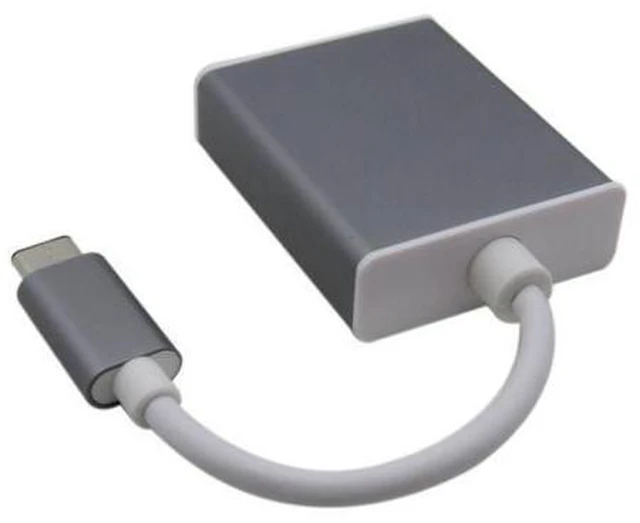 Alt view image 6 of 6 - USB 3.1 Type-C to VGA Converter Cable Adapter For macbook Connect to a projector