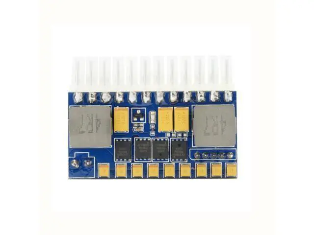 Alt view image 3 of 4 - 24pin DC ATX/ MINI/ ITX PSU 12V DC Input 250W Peak Output Switch DC-DC ATX Pico PSU MINI ITX PC Power Supply For Computer