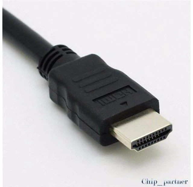 Alt view image 4 of 7 - 10 HDMI Splitter 1 in 2 out Cable HDMI Male to 2 Female Port Convert Split Cable