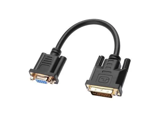 Alt view image 6 of 7 - DVI D to VGA Adapter Cable 24 + 5 Pin DVI Plug to 15 Pin VGA Socket