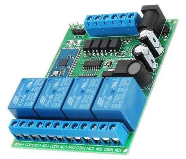 Alt view image 3 of 5 - DC 5V 9V 12 24V 4 Channel bluetooth Relay Android Mobile Wireless Remote Control Switch
