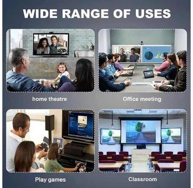 Alt view image 3 of 7 - Angusplay DisplayPort Switch 8K Splitter Bidirectional DP 1.4 Switcher 2 in 1 Out/1 in 2 Out Supports 8K@30Hz 4K@120Hz Compatible with PC Host Monitor Laptop etc