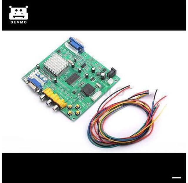 Alt view image 2 of 4 - DEVMO Gonbes GBS8200 CGA/EGA/YUV/RGB to VGA Output Arcade Jamma Game HD Video Converter Board Monitor to LCD GBS-8200 Latest aga