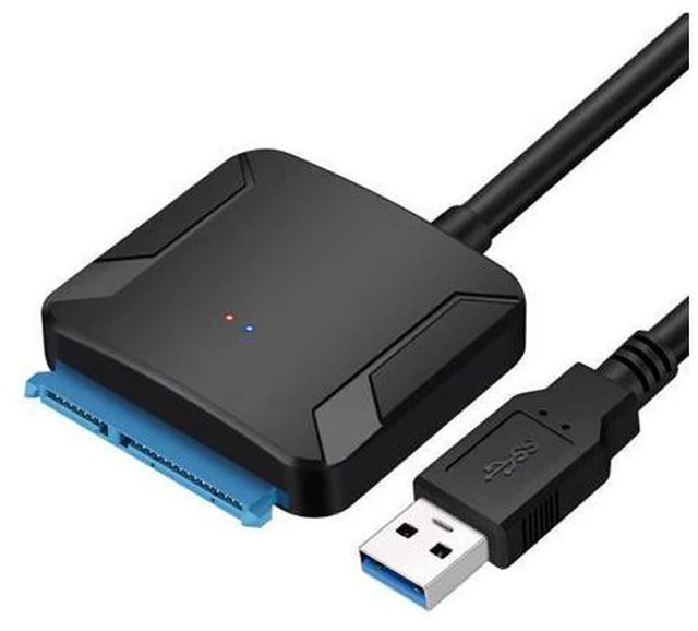 Alt view image 3 of 7 - Ugthe Cable & HUB & Adapter UASP SATA to USB3.0 Adapter Converter Cable Compatible with 2.5/3.5 inch HDD SSD Hard Disk - US Plug
