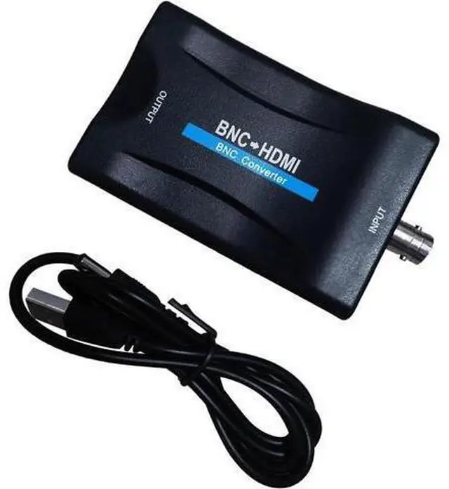 Alt view image 6 of 7 - Coax to Hdmi Adapter BNC to HDMI Converter CVBS PAL/NTSC BNC to HDMI 720P/1080P Video Adapter HDCP Hook Security Camera CCTV DVRs Surveillance CVR to HDTV Monitor and Projectors