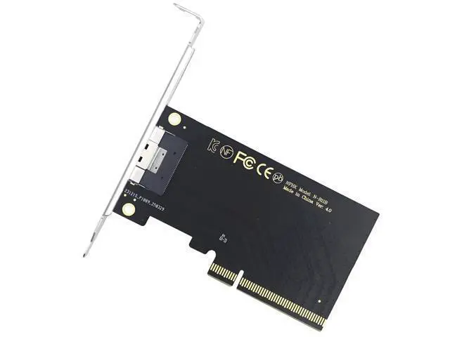 Main image of Card External Slimline SFF-8654 8X 74Pin to PCIE Express 3.0 PCIE4.0 Raid Card VROC Raid0 Hyper Adapter