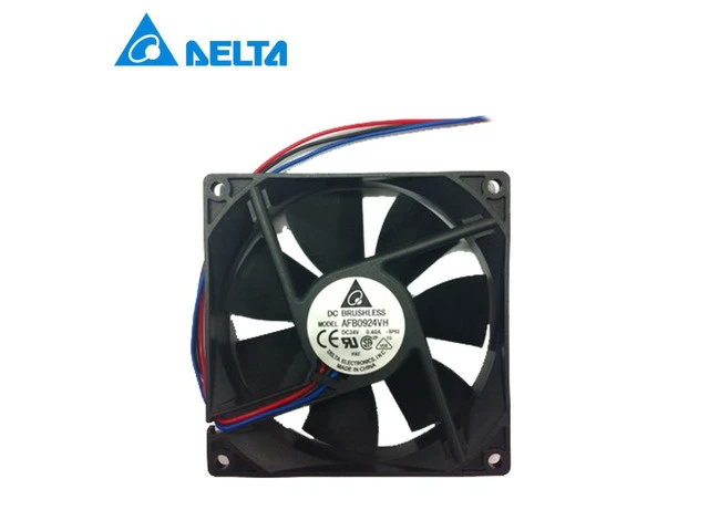 Main image of server inverter axial cooling fan AFB0924SH 90mm 9cm DC 24V 0.50A server violent 9025 90x90x25mm for delta