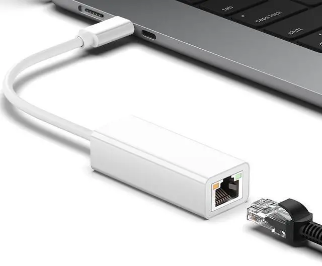Main image of Classic USB 2.0 to RJ45 Ethernet Adapter, 100Mbps Driver-Free Wired Network Card, Compatible with Desktops and Laptops, Stable Connection