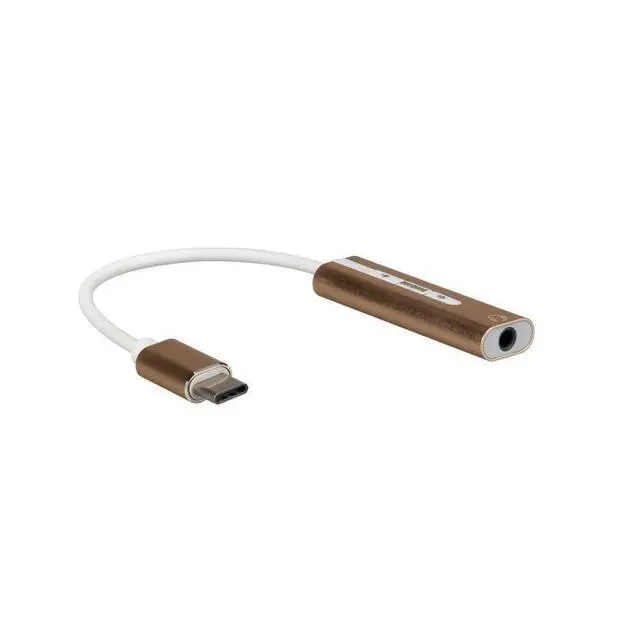 Alt view image 4 of 5 - External 7.1-channel USB sound card, USB to 3.5mm audio adapter, 2-in-1 for headphones, microphone and speaker, free driver, suitable for Windows, Mac computers and laptops.