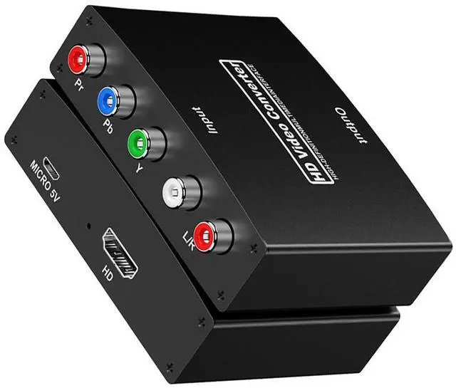Main image of 080P YPbPr High Definition TV Converter Kit, plug-and-play component, suitable for old game consoles and DVD players for high-definition TV adapter (with audio)