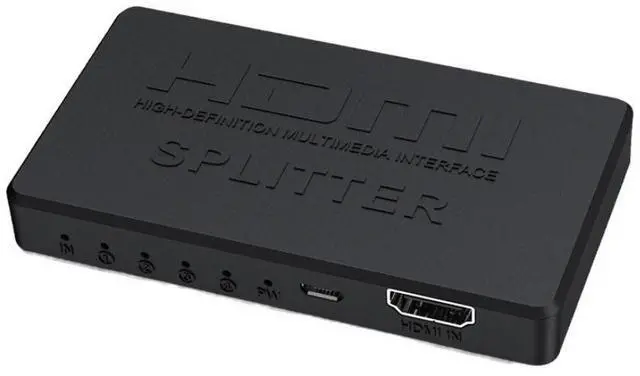 Main image of Full HD 4Kx2K 4-port high-definition splitter, high-definition 1-in 4-out splitter, high-definition 1x4 CCTV high-definition TV splitter