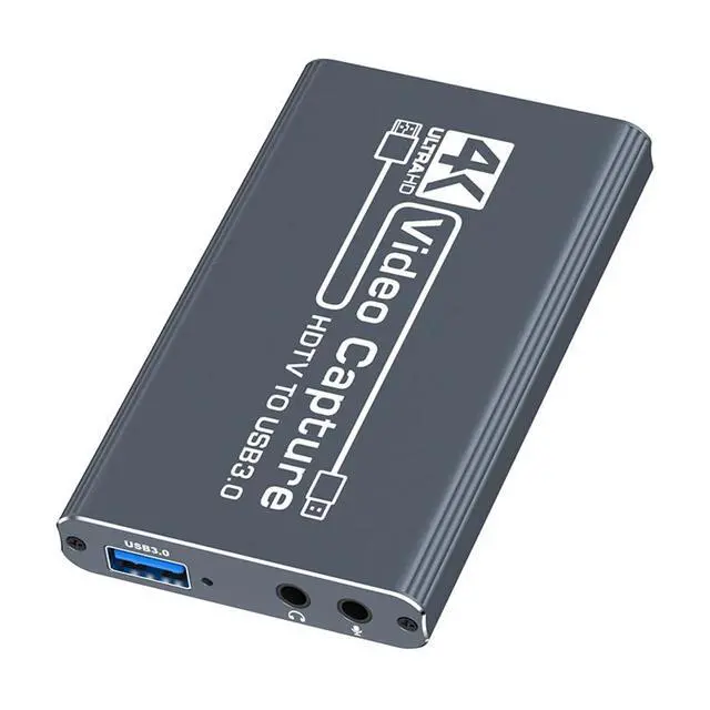 Alt view image 3 of 5 - 4K HDMI to USB 3.0 Audio Video Capture Card - High Definition Gaming TV - Suitable for Computer TV