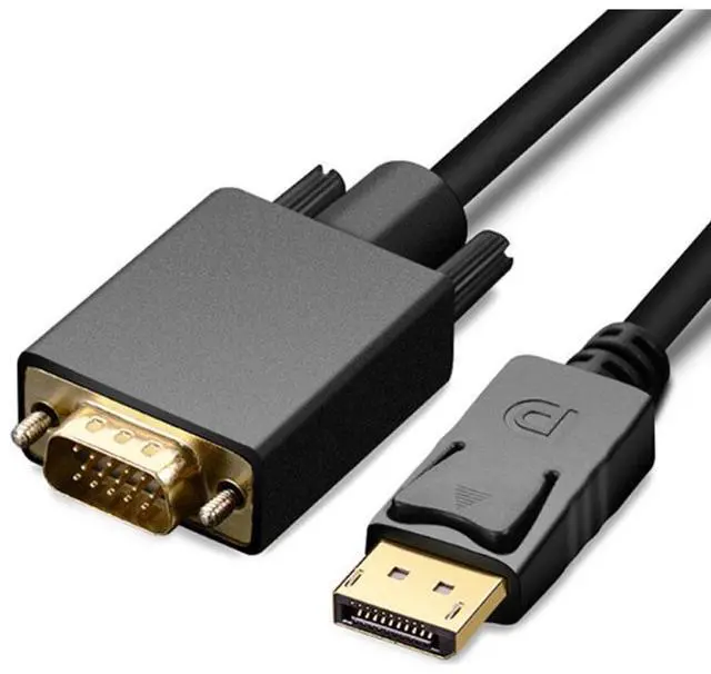 Main image of High-definition conversion cable for connecting computer graphics card to monitor/projector via D-PHAT to VGA connection.