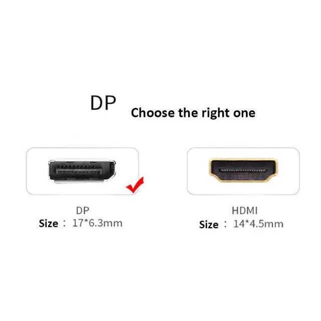 Alt view image 4 of 5 - High-definition conversion cable for connecting computer graphics card to monitor/projector via D-PHAT to VGA connection.