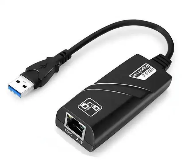 Main image of High-speed USB 3.0 Gigabit network card without driver, TYPE C to RJ45 100Mbps wired network adapter for computer external converter