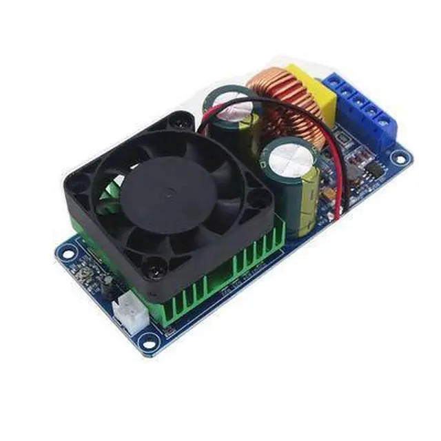 Alt view image 4 of 5 - HSW IRS2092S Digital Power Amplifier Board - Mono Mode, 500W High Power Class D Hi-Fi Amplifier. Its performance is superior to LM3886V.