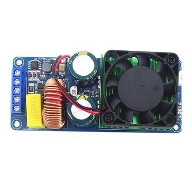Alt view image 3 of 5 - HSW IRS2092S Digital Power Amplifier Board - Mono Mode, 500W High Power Class D Hi-Fi Amplifier. Its performance is superior to LM3886V.