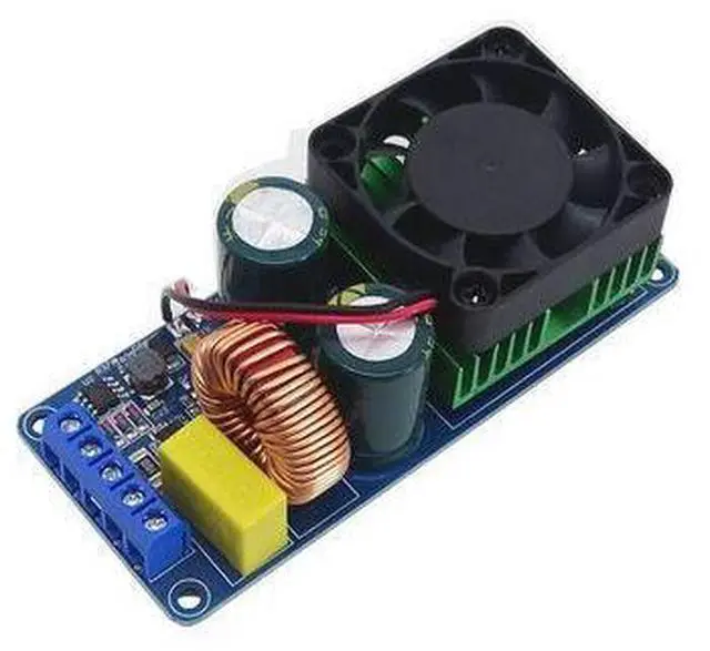 Main image of HSW IRS2092S Digital Power Amplifier Board - Mono Mode, 500W High Power Class D Hi-Fi Amplifier. Its performance is superior to LM3886V.