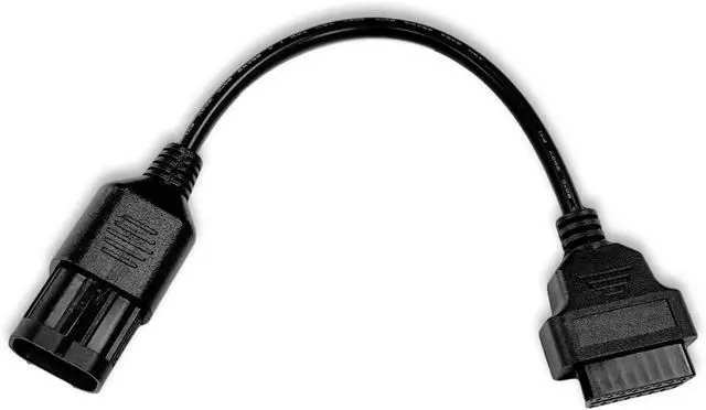 Alt view image 3 of 6 - OBD2 Adapter Cable for Polaris 8 Pin to 16 Pin OBD Diagnostic Connector | Fit for Polaris Slingshot, RZR, Ranger, General, Sportsman, ACE, ATV Motorcycle Diagnostic Tool, Work with OBDii Code Reader