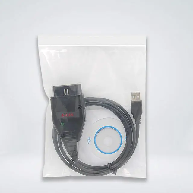 Alt view image 5 of 6 - OBD2 Cable for V A G K+CAN Commander v1.4 Diagnostic Scanner Tool | K+CAN Commander v1.4 Cable Compatible with V-W/AUDI/Skoda/Seat Vehicles,Fit for ECU Programming Diagnostic Tool/Code Reader