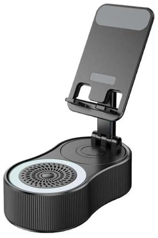 Main image of 360 rotating audio elevation mobile phone stand, power bank, Bluetooth speaker, mini portable atmosphere lamp