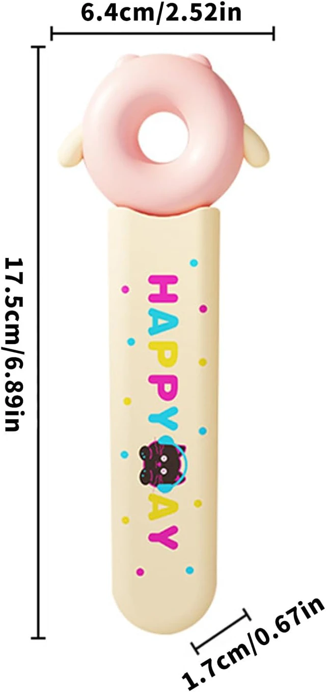 Alt view image 3 of 6 - Cute Cartoon Multi-purpose Snack Clip Non-slip, Mess-free, and Fun for Kitchen or Table Use