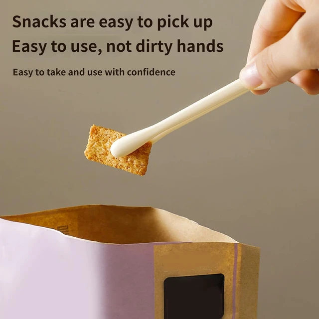 Alt view image 2 of 6 - Cute Cartoon Multi-purpose Snack Clip Non-slip, Mess-free, and Fun for Kitchen or Table Use