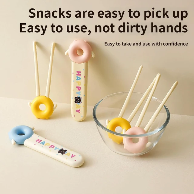 Alt view image 5 of 6 - Cute Cartoon Multi-purpose Snack Clip Non-slip, Mess-free, and Fun for Kitchen or Table Use