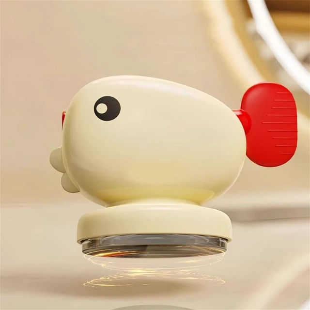 Alt view image 3 of 7 - Cute Whale Toothpaste Squeezer,Suction Cup Manual Toothpaste Squeezer,Multifunction Manual Rotate Toothpaste Dispenser Bathroom Accessories Sets Products (Red)