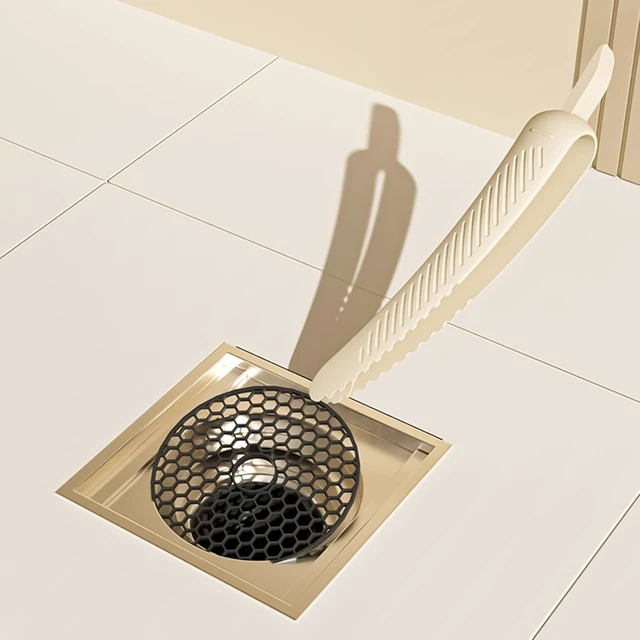 Alt view image 2 of 7 - Shower Drain Hair Catcher Tool Magnetic Storage Banana Shape Cleaning Scoop
Tub Drain Hair Catcher Clip for Bathroom Trash Home Garbage Bathtub Kitchen Laundry Floor Clog