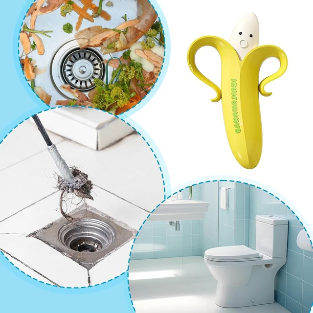 Alt view image 7 of 7 - Shower Drain Hair Catcher Tool Magnetic Storage Banana Shape Cleaning Scoop
Tub Drain Hair Catcher Clip for Bathroom Trash Home Garbage Bathtub Kitchen Laundry Floor Clog