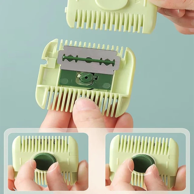 Alt view image 3 of 6 - Professional Hair Cutting Comb Tool Protective Lid Convenient Hair Stylist Supplies for Safe Trimming and Styling Compact Design for Boys and Girls and Adults and Safe for Precise