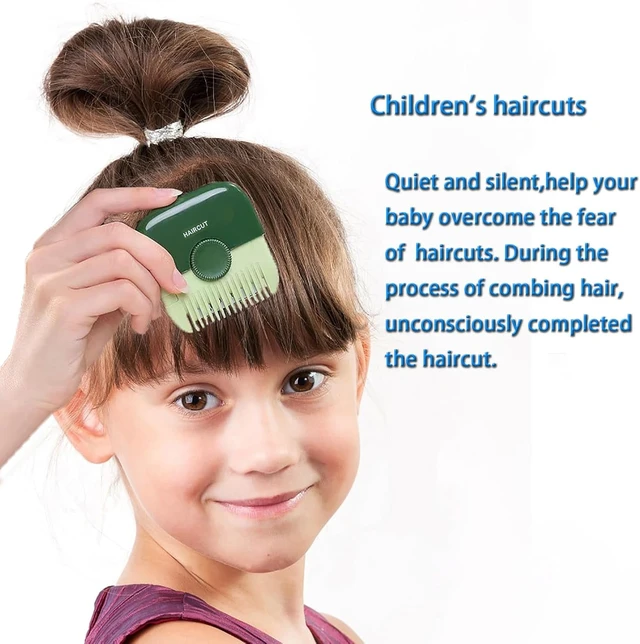 Alt view image 2 of 6 - Professional Hair Cutting Comb Tool Protective Lid Convenient Hair Stylist Supplies for Safe Trimming and Styling Compact Design for Boys and Girls and Adults and Safe for Precise