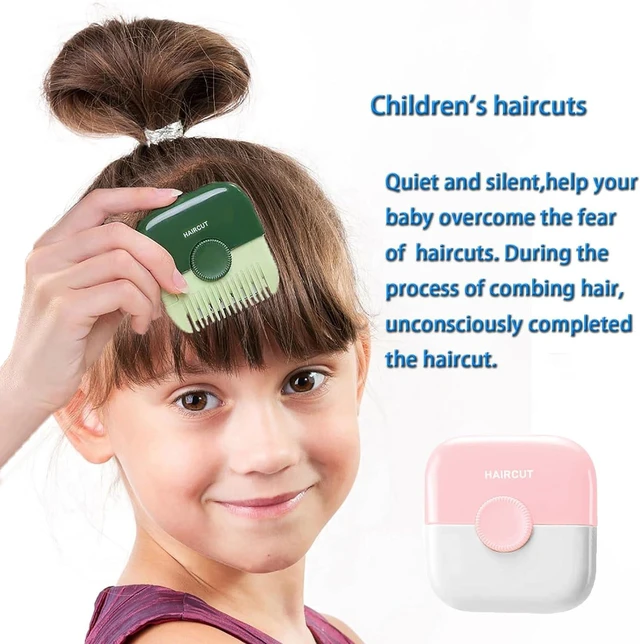 Alt view image 2 of 6 - Professional Hair Cutting Comb Tool Protective Lid Convenient Hair Stylist Supplies for Safe Trimming and Styling Compact Design for Boys and Girls and Adults and Safe for Precise pink